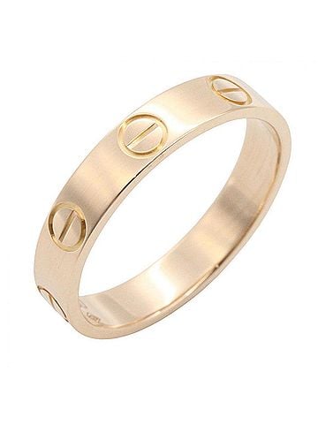 Cartier Cartier Mini Love Ring, 18K Pink Gold (PG), Women's Tone, B4085200 (view 1)