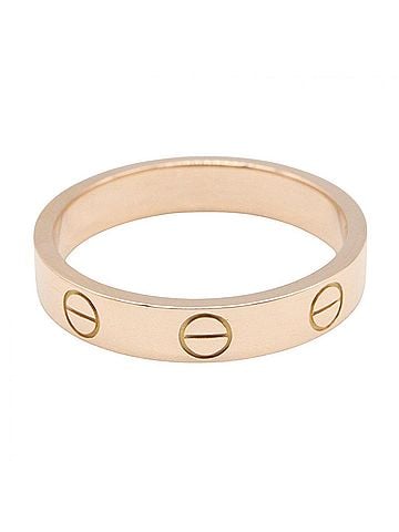 Cartier Cartier Mini Love Ring, 18K Pink Gold (PG), Women's Tone, B4085200 (view 2)