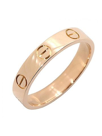 Cartier Cartier Mini Love Ring, 18K Pink Gold (PG), Women's Tone, B4085200 (view 1)