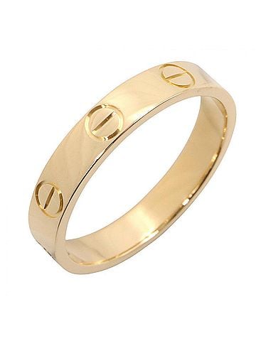 Cartier Cartier Mini Love Ring, 18K (Yellow Gold), Women's Jewelry, Gold Tone, B4085000 (view 1)