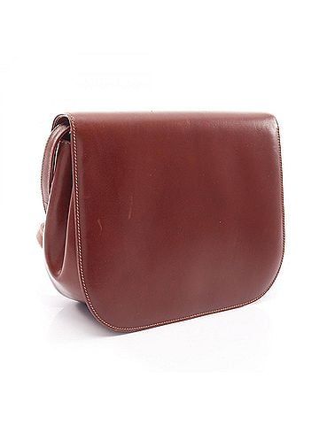 Salvatore Ferragamo Salvatore Ferragamo Ganicini Shoulder Bag/Handbag, Leather, Women's, Brown, 21 3565 (view 2)