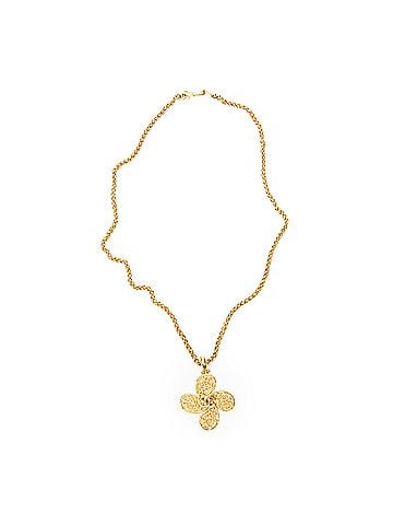 Chanel CC Paisley Pendant Necklace (view 1)