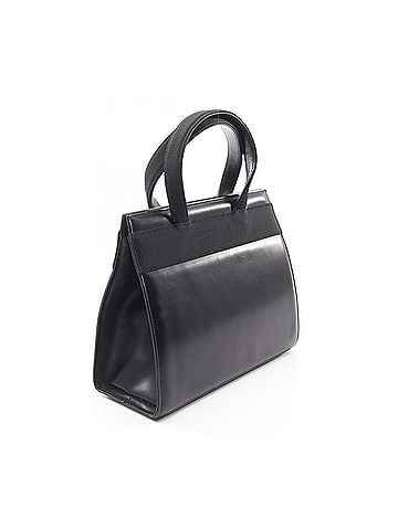 Salvatore Ferragamo Salvatore Ferragamo Vara Ribbon 2-Way Handbag, Leather, Women's, Black, Item No. 21 4178 (view 2)