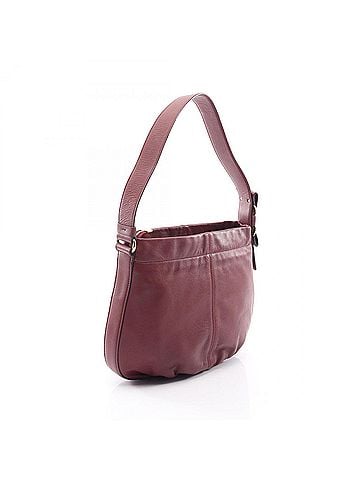 Salvatore Ferragamo Salvatore Ferragamo Vara Shoulder Bag/Handbag, Leather, Women's, Bordeaux, Size 21 D443 (view 2)