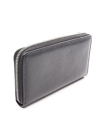 Gucci Gucci GUCCI Round Long Wallet, Leather, Men's and Women's, Black, 575988 (view 2)