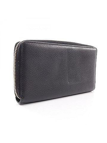 Gucci Gucci Soho Interlocking G Round Long Wallet, Leather, Women's, Black, 308004 (view 2)