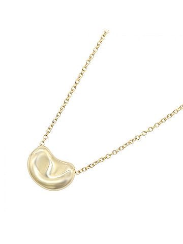 Tiffany & Co. Tiffany &amp; Co. Bean Necklace, 18K (Yellow Gold), Women's Jewelry, Gold Tone (view 1)
