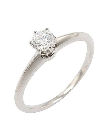 Tiffany & Co. Tiffany &amp; Co. Diamond Ring, Platinum (Pt950), Women's Silver/Clear Tone (view 1)