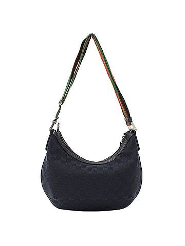 Gucci Gucci GUCCI handbag for women, brand shoulder bag, GG canvas, Sherry, black, 181092 black (view 2)