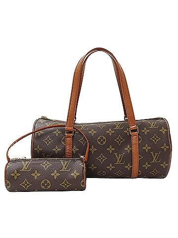 Louis Vuitton Louis Vuitton LOUIS VUITTON Monogram Handbag for Women, Papillon 30 M51365 Brown, Older Model, with Pouch (view 1)
