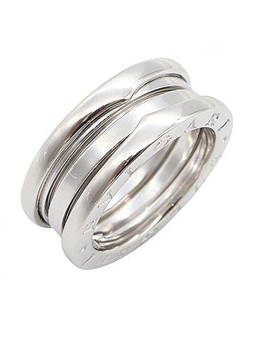 Bvlgari Bvlgari Bulgari B-zero1 Ring, 3-band ring, 18K White Gold (18KWG), Silver-tone, for men and women, 346583 (view 1)