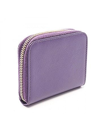 Prada Prada wallet/coin purse, leather, women's, purple. (view 2)