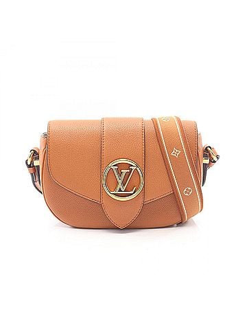 Louis Vuitton Louis Vuitton Pont Neuf Soft MM Shoulder Bag/Handbag, Leather, Women's, Brown, M58968 (view 1)