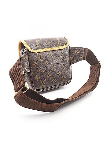 Louis Vuitton Louis Vuitton Bosphore Bumbag Waist Bag Body Handbag Coated Canvas Leather Monogram Women's Brown M40108 (view 2)