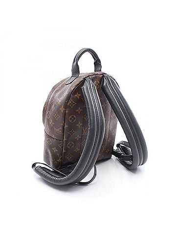 Louis Vuitton Louis Vuitton Palm Springs PM Monogram Backpack/Handbag, Coated Canvas and Leather, Women's, Brown/Black, M41560 (view 2)