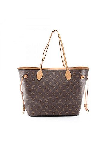 Louis Vuitton Louis Vuitton Neverfull MM Monogram Tote Bag Handbag, Coated Canvas Leather, Women's, Brown, M40995 (view 1)