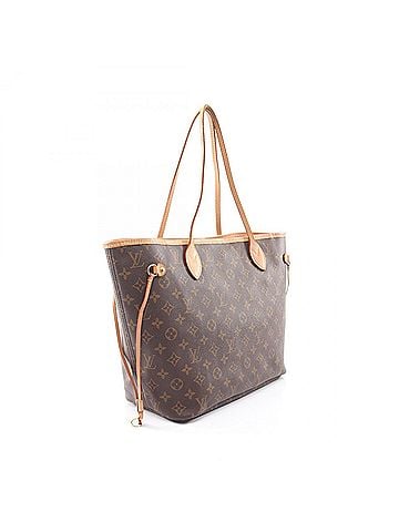 Louis Vuitton Louis Vuitton Neverfull MM Monogram Tote Bag Handbag, Coated Canvas Leather, Women's, Brown, M40995 (view 2)