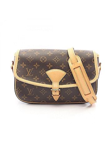Louis Vuitton Louis Vuitton Sologne Monogram Shoulder Bag/Handbag, Coated Canvas and Leather, Women's, Brown, M42250 (view 1)