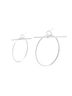 Hermès 100% Sterling Silver Multi Color Hermes Echappet Earrings One size - photo 2