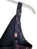 Whisper Floral Black Pink Cocktail Dress Size M - photo 8