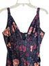 Whisper Floral Black Pink Cocktail Dress Size M - photo 9