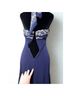 Cache Paisley Blue White Cocktail Dress Size 6 - photo 6