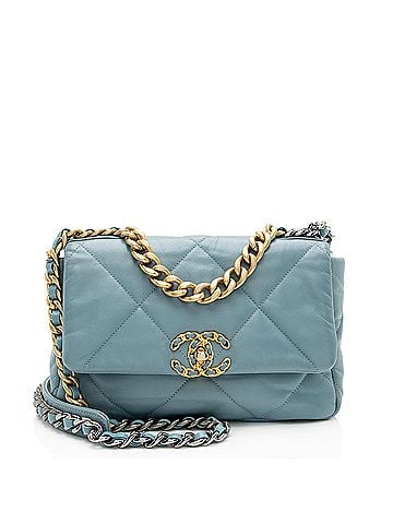 Chanel Chanel Lambskin 19 Medium Flap Shoulder Bag (view 1)