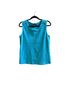 Rafaella Multi Color Teal Tank Top Size L - photo 1