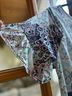 N Touch Paisley Blue Pink Sleeveless Jersey Size S - photo 4