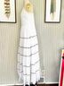 Catherine Malandrino 100% Cotton 100% Cotton Solid White Active Dress Size XL - photo 8