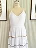Catherine Malandrino 100% Cotton 100% Cotton Solid White Active Dress Size XL - photo 4