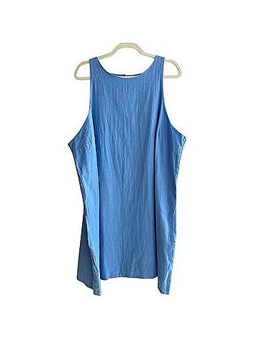Abercrombie & Fitch A-Line Linen Casual Dress (view 1)