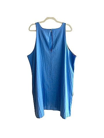 Abercrombie & Fitch A-Line Linen Casual Dress (view 2)
