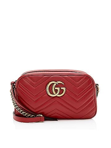 Gucci Gucci Matelasse Leather GG Marmont Small Camera Bag (view 1)