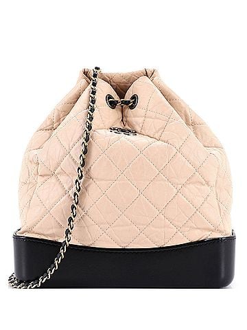 Chanel Gabrielle Backpack Quilted Aged Calfskin Medium (view 1)