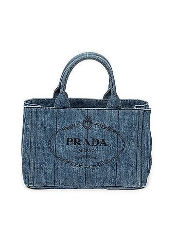 Prada Small Canapa Tote (view 1)