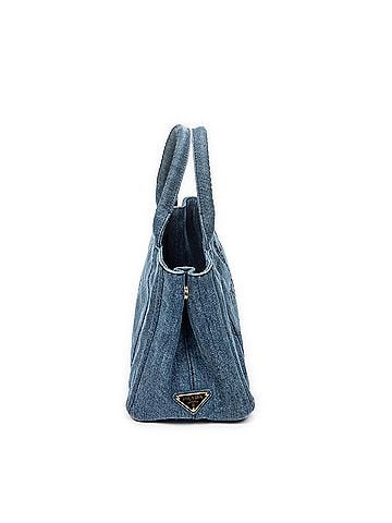 Prada Small Canapa Tote (view 2)