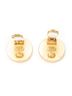 Chanel Black CC Button Clip On Earrings One size - photo 3