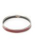 Hermes Leather Goods Maroon Enamel Bangle PM One size - photo 2