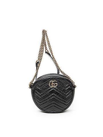 Gucci GG Marmont Chain Round Crossbody (view 1)