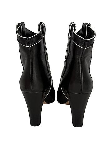 Gianvito Rossi Gianvito Rossi Western Ankle Boots in Black Leather (view 2)
