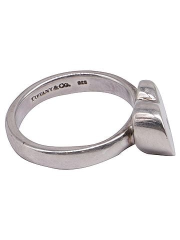 Tiffany & Co. Tiffany &amp; Co. Diamond Paloma Picasso Modern Heart Ring in Silver Metal (view 2)