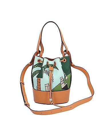 Loewe Loewe Paula's Ibiza Collection Balloon Bag Small Anagram Shoulder Canvas Blue Women's LOEWE 2-way (view 1)
