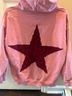 Eden Pink Pullover Hoodie Size S - photo 3