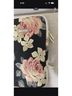 Kayond 100% Cotton 100% Fleece Floral Black Pink Laptop Bag One size - photo 5
