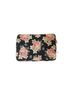 Kayond 100% Cotton 100% Fleece Floral Black Pink Laptop Bag One size - photo 1