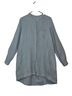 Transit Par-Such Solid Gray Blue Button-Down Shirt Size L - photo 2