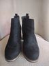 White Mountain Black Ankle Boots Size 8 1/2 - photo 6
