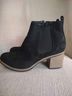 White Mountain Black Ankle Boots Size 8 1/2 - photo 7