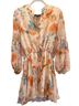 AaKaa Floral Multi Color Casual Dress Size S - photo 1